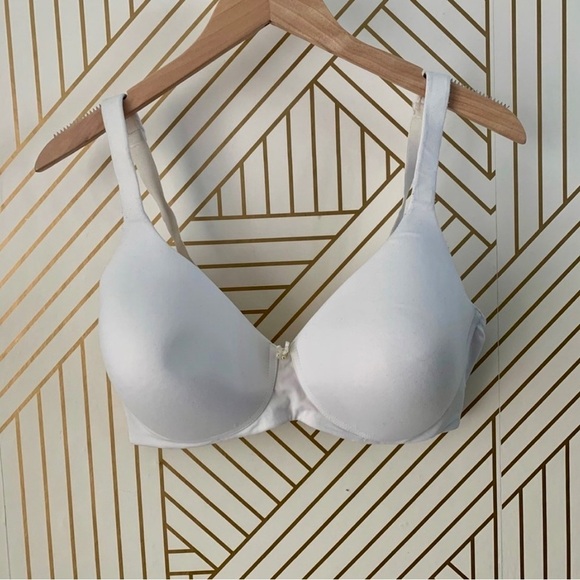 Soma Embraceable Wireless Cream Bra small bow and charm between cups size 38DD - Picture 4 of 10